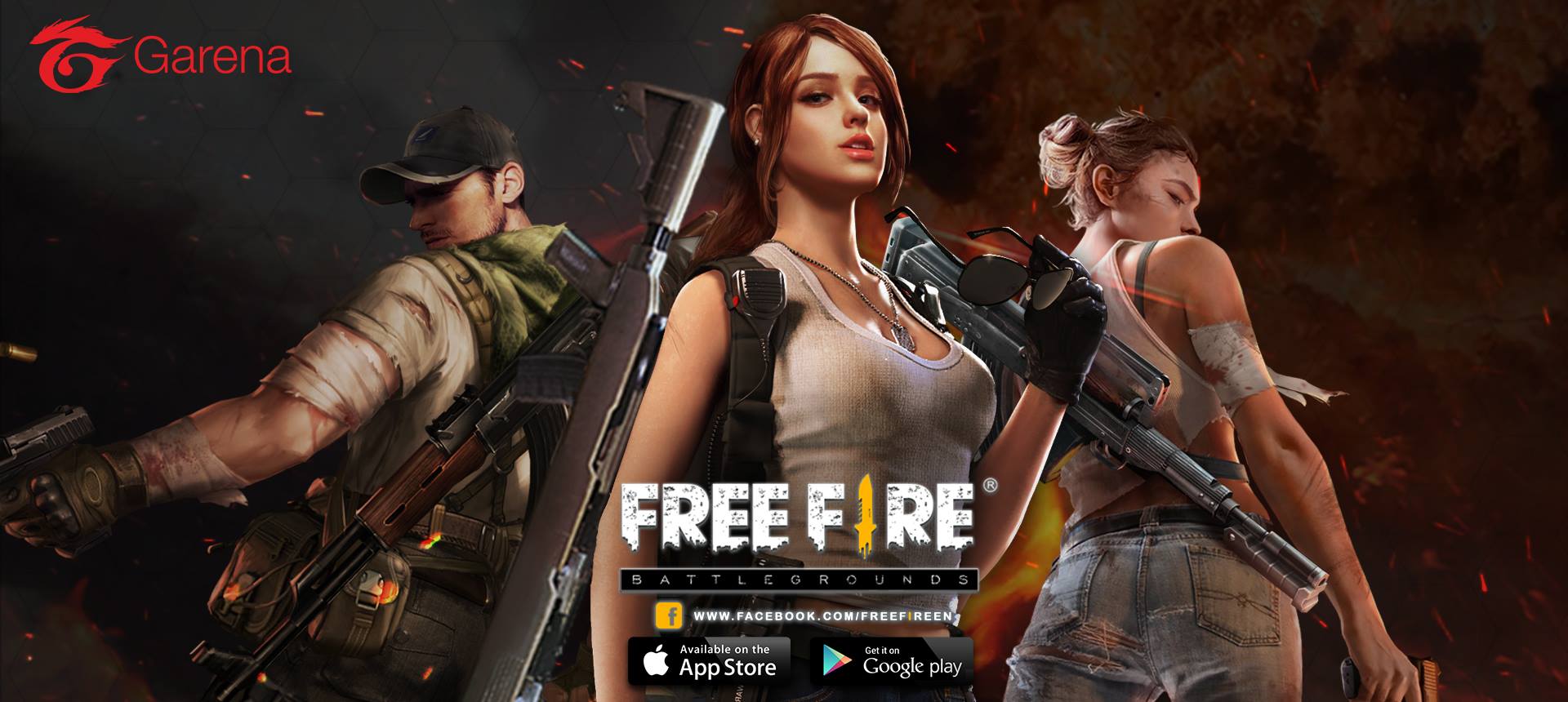 Bermain Free  Fire  Battle Battlegrounds di Komputer 